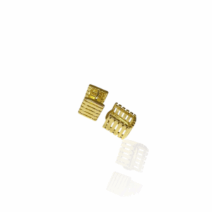 BRINCO ARG. CLICK DESIGN ESTEIRA BANHO A OURO 18K